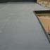 flat roof in rubber
