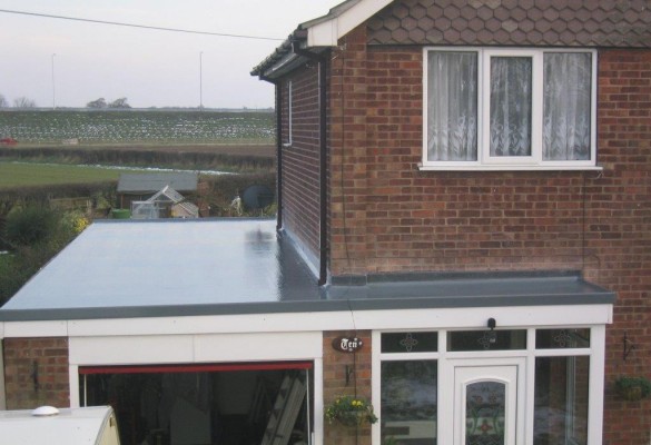 GRP roof -garage & porch