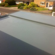 GRP roof - step