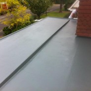 GRP roof - step detail